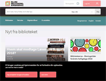 Tablet Screenshot of billundbib.dk
